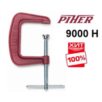ЛУЧШИЕ ЦЕНЫ ХИТ! Струбцина винтовая G-образная Piher G 15,6 х 16,5 см 9000Н М00006391