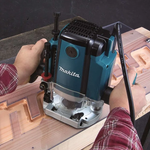 СУПЕР ЦЕНЫ! Фрезер погружной сетевой Makita 1,65, кВт 0-70 мм, 22000 об/мин, плавный пуск, тормоз, микролифт, подсветка RP1803FX02