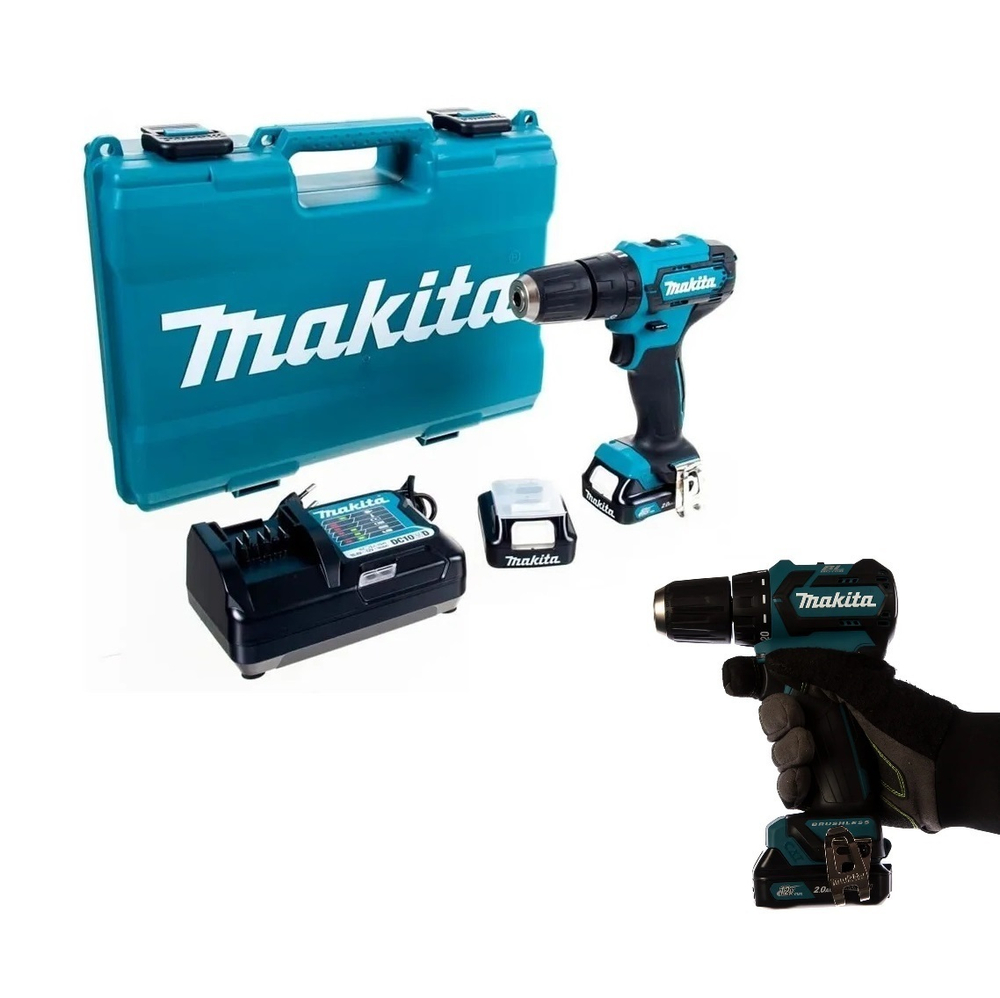 ВЫГОДНО! Комплект СТАРТОВЫЙ профессиональный MAKITA: Пила погружная SP6000, Шина 194368-5, Шлифмашинка BO6030, Фрезер RP2302FC02, Акк дрель-шуруповерт DF332DWAE N059-5AM