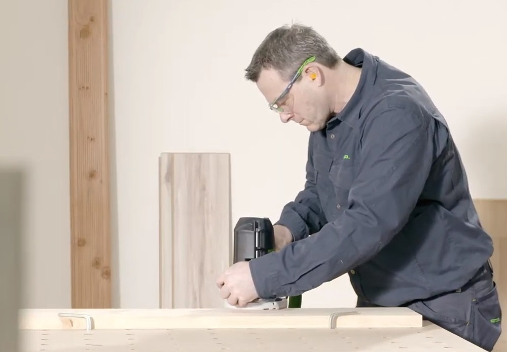 Вертикальный фрезер FESTOOL OF 1400 EBQ-Plus с кассетой фрез Box-OF-S в систейнере 576540
