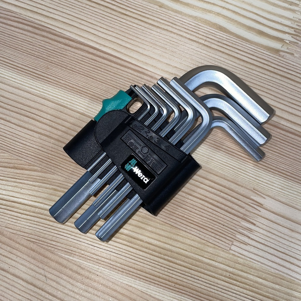 ХИТ! Набор Г- образных ключей метрических, хромированных 950/9 SM N 021406 WERA WE-021406
