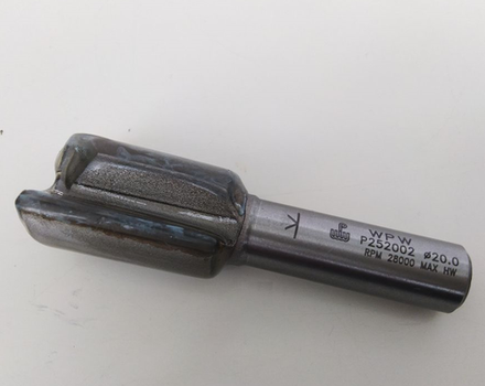 Фреза пазовая D 12,7 B 75 Z 2 хвостовик 12 мм WPW P201272