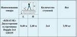 Новинка! Двухсторонняя стремянка 2 х 4 MONTO DOPPLO KRAUSE 120335
