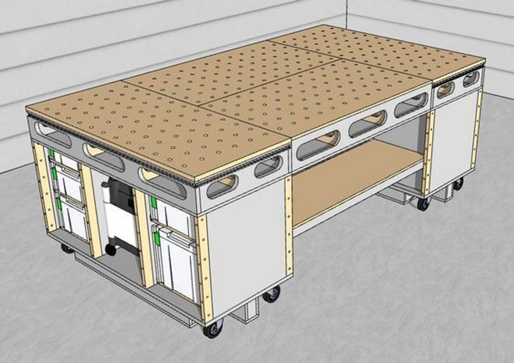 Развитие идей Festool (Апгрейд Фестула) и самодельные решения - фотообзор 2.0