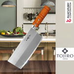 ХИТ! Японский Кухонный Нож топорик Цай-Дао Fuji Cutlery Special series длина лезвия 175 мм сталь Мо-V рукоять дерево заточка 3000 Tojiro FA-70