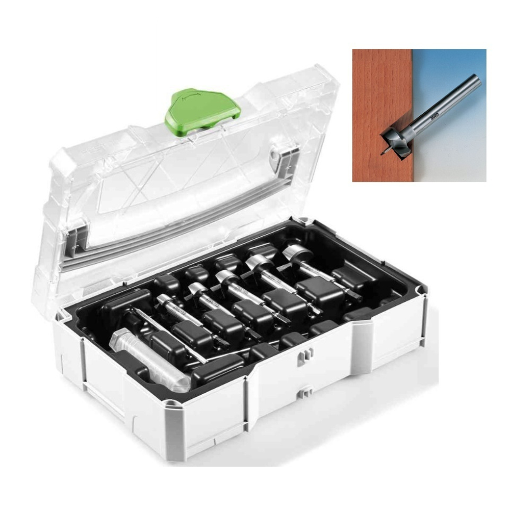 ХИТ! Набор свёрл Форстнера d 15, 20, 25, 30, 35 FESTOOL FB D 15-35 CE-Set 205749