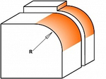 Фреза серия 938 внутр.радиус R=3 (нижн. подш.картридж) S=8 D=18,7 R=3 CMT 938.187.11
