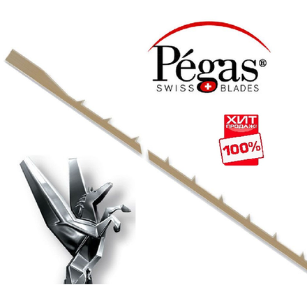 ХИТ! Пилки лобзиковые 12 шт Pegas по дереву N1 SPR Modified Geometry 0.30х0.77х130мм 13.7tpi 90.439 М00013408