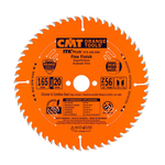 Новинка! Пильный диск с тонким пропилом CMT 165 x 20 (15,87) x 1.6 / 1.0 Z=56 ATB + SHEAR Z=56 поперечное пиление 273.165.56H