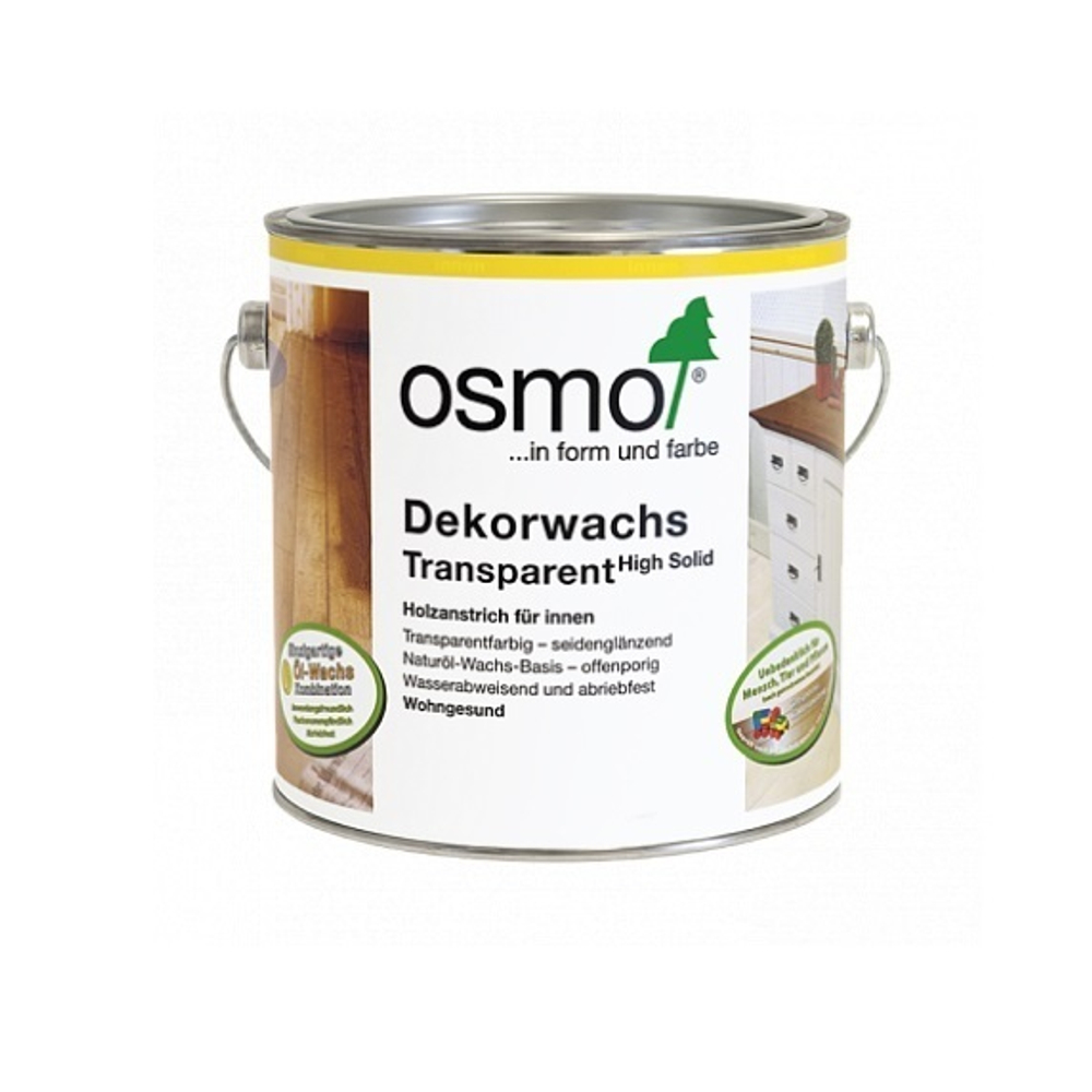 Цветное масло OSMO 3143 Коньяк 0,75 л Dekorwachs Transparent Tone для внутренних работ Osmo-3143-0,75 10100272