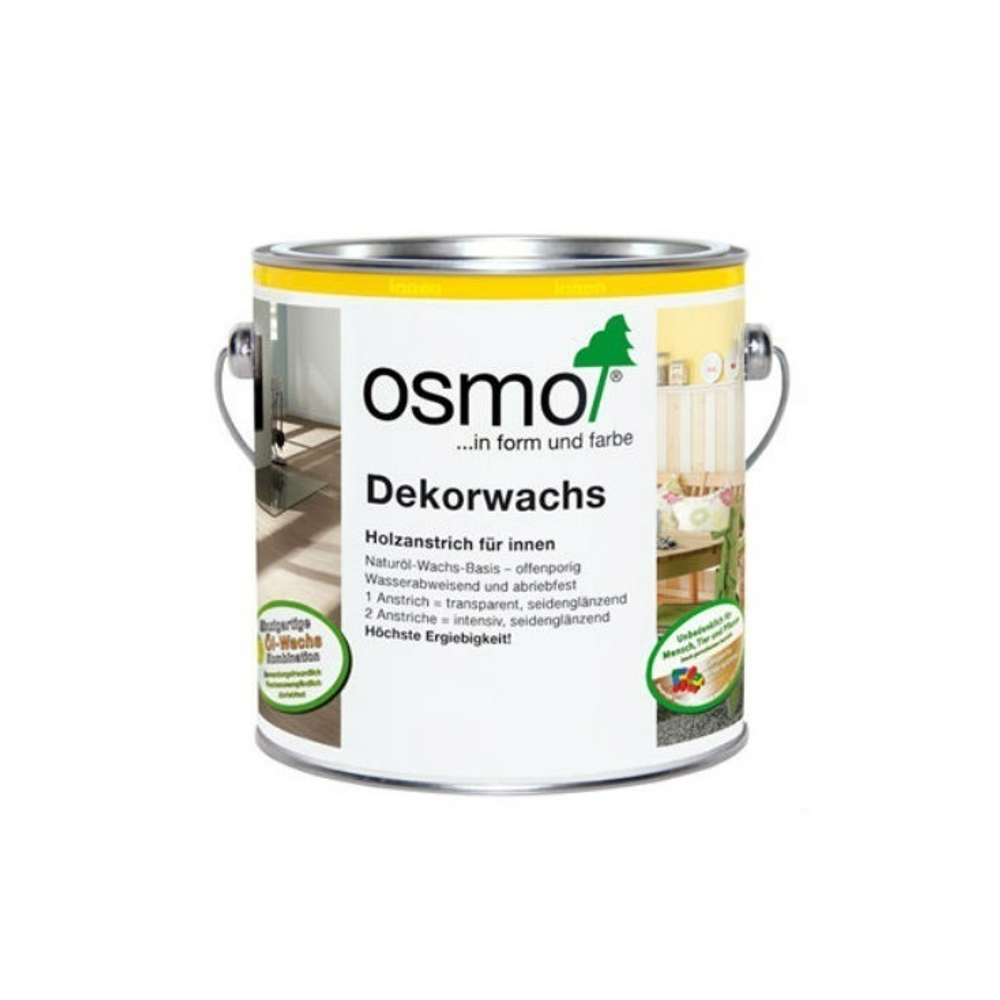 Цветное масло Osmo 3173 Фьорд Синий 2,5 л Dekorwachs Creativ КРЕАТИВ DWC для внутренних работ 10100413