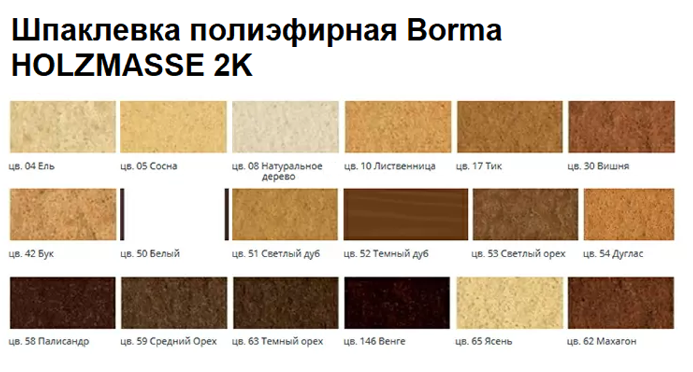 Новинка! Шпаклевка полиэфирная двухкомпонентная с отвердителем Borma HOLZMASSE 2K 750 мл цвет прозрачный, для внутренних и наружных работ 1960TR-6T