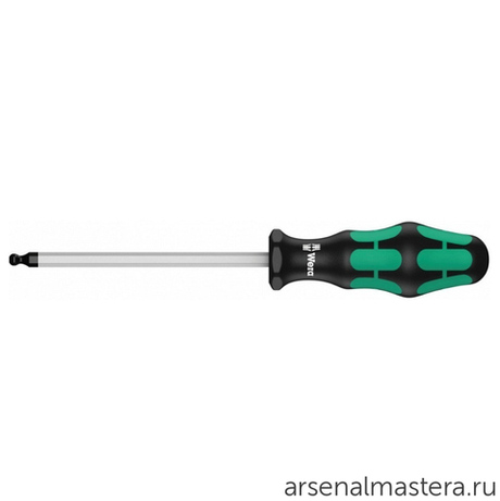 Отвертка с шестигранной сферической головкой WERA Kraftform Plus 352, 2 x 100 мм 022800 WERA WE-022800