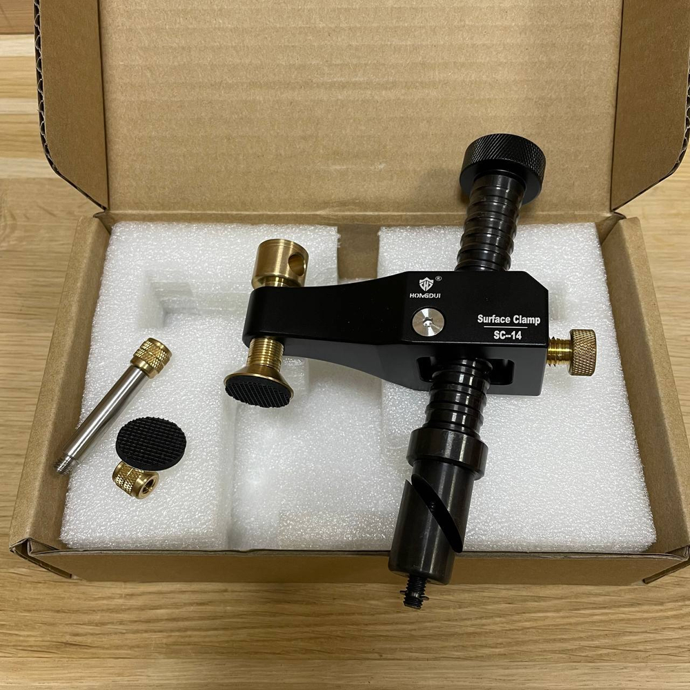 ХИТ! Прижим верстачный Г-образный для D 20 мм Hongdui Surface Clamp М00021351