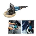 Новинка! Угловая шлифмашина УШМ, Полировальная электрическая (сетевая) Makita 9237 CB 220В 1,2 кВт, диск 180 мм, для медленной финишной полировки 9237CB