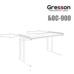 Комплект из боковых ограничителей 2 шт для стола 900 х 60 мм Gresson БОС-900