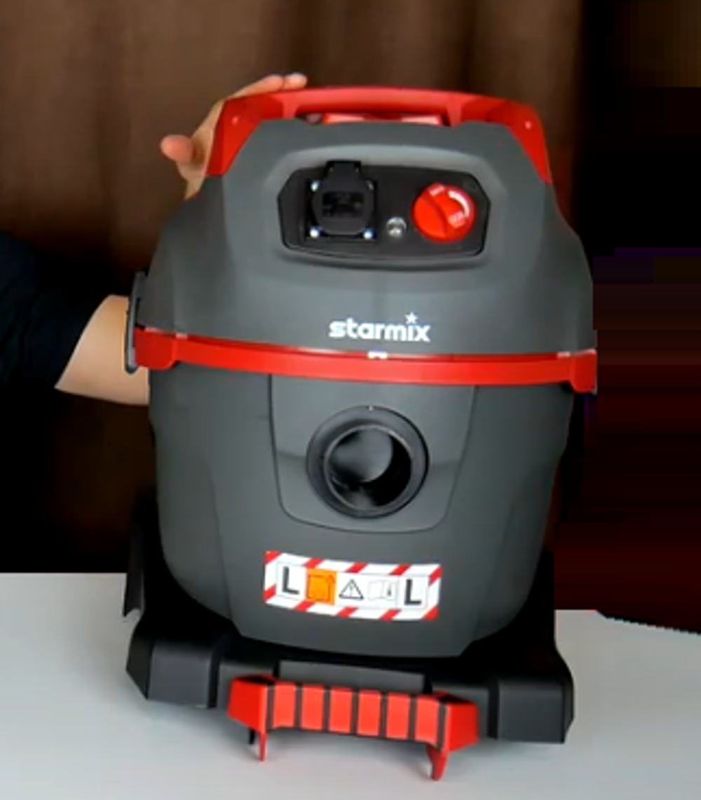 Новинка! Пылесос профессиональный строительный Starmix uClean ARDL-1420 EHP, 1,4 кВт, 20 л, класс L, функция синхронизации работы с электроинструментом, система виброочистки фильтра, для сухой и влажной уборки 020198