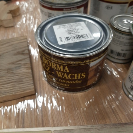 ЗИМНИЕ СКИДКИ ХИТ! Воск пчелиный Holzwachs Bee s 500 мл черный цвет для внутренних работ Borma 60 0120NE