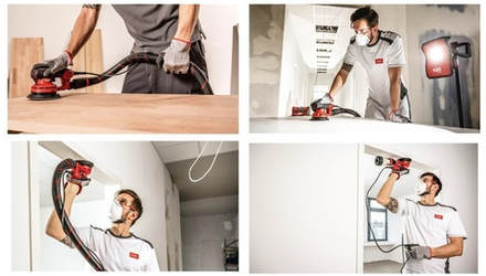 Эксцентриковая шлифовальная машина 400 Вт диск 150 мм ход 3 мм ORE 3-150 EC Set в кейсе FLEX 486809