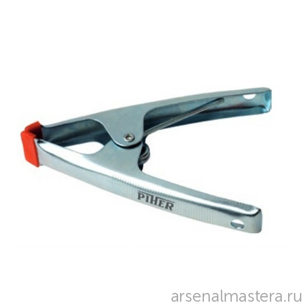 ХИТ! Зажим пружинный (прищепка) металлический 5 х 5 см Piher 57050 М00006360