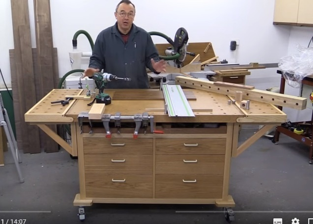 Многофункциональный стол для мастерской - идея стола Festool MFT 3