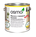 Масло экспресс с твердым воском Osmo 3340 Белое прозрачное 0,75 л Hartwachs-Ol Express с ускоренным временем высыхания от 2 - 3 часов для внутренних работ Osmo 10300293