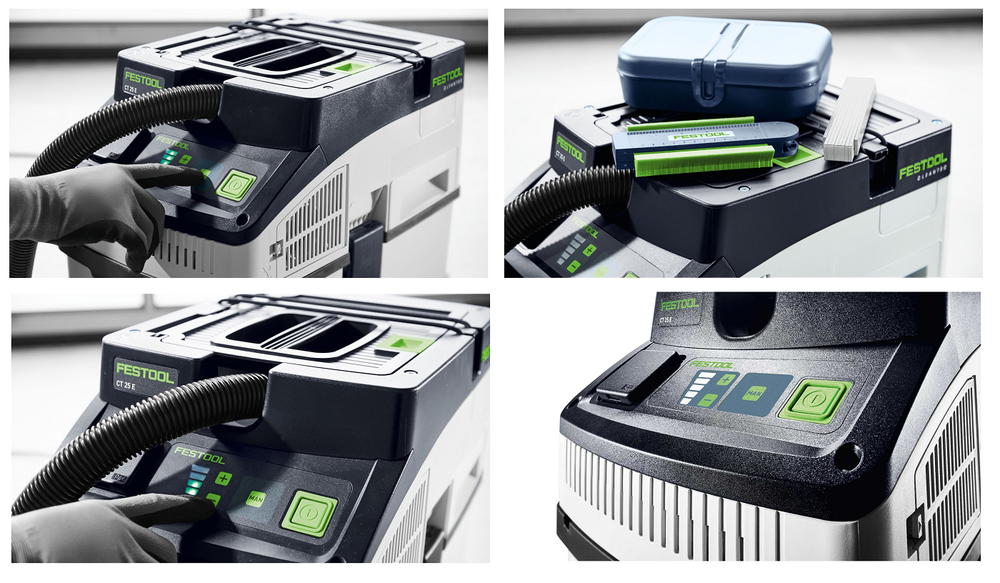 Новинка! Пылеудаляющий аппарат Festool CLEANTEC CT 25 E Set 25/22,5 л с насадками. Для сбора пыли, грязи и жидкостей 577536