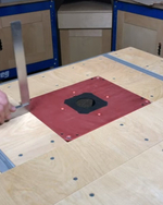 Пластина для установки фрезера универсальная 298 х 235 х 9,5 мм Woodwork RPW01