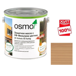 ХИТ! Защитное масло с УФ - фильтром Osmo 427 Дуглазия 2,5 л сдерживает рост синей гнили, плесени, грибков UV-Schutz-Ol Farbig для наружных работ Osmo-427-2,5 11600069