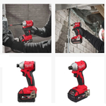 УДОБНЫЙ КОМПЛЕКТ! В кейсе M18 BLIDR-502X: Аккумуляторный Винтовёрт BLIDR-0X, 2 шт Аккумулятор B5 5.0 Ач, Зарядное устройство M12-18 FC MILWAUKEE 4933492843