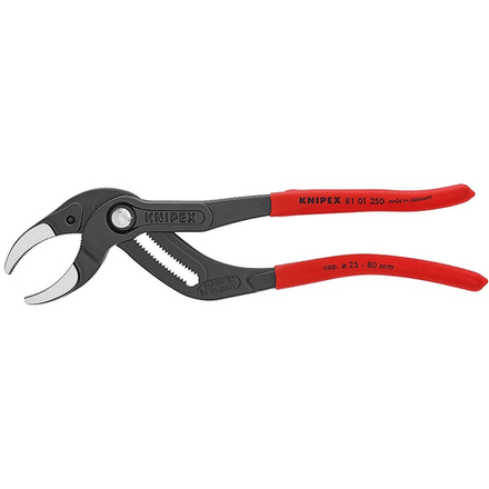 Клещи переставные трубные 250 мм, зев 25 - 80 мм, фосфатированные 81 01 250 KNIPEX KN-8101250