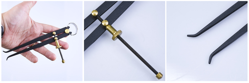 Новинка! Кронциркуль GOLDRATIO Premium пружинный, для внутренних измерений 150 мм М00023648