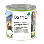 Защитное масло - лазурь для древесины для наружных работ OSMO 906 Серый жемчуг 0,75 л Holzschutz Ol-Lasur Osmo-906-0,75 12100274