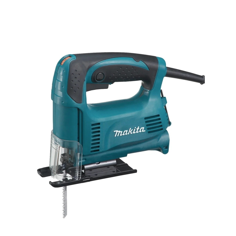Новинка! Электрический лобзик Makita 0,45 кВт без маятникового хода, для прямолинейного распила заготовок из древесины, пластик, металла 4326