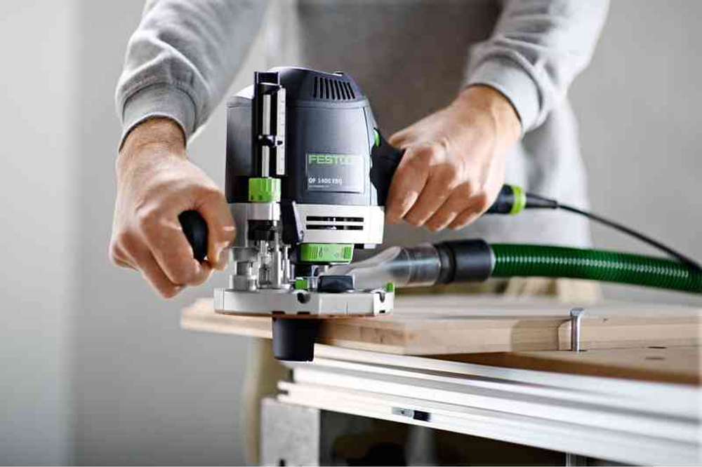 Вертикальный фрезер FESTOOL OF 1400 EBQ-Plus с кассетой фрез Box-OF-S в систейнере 576540