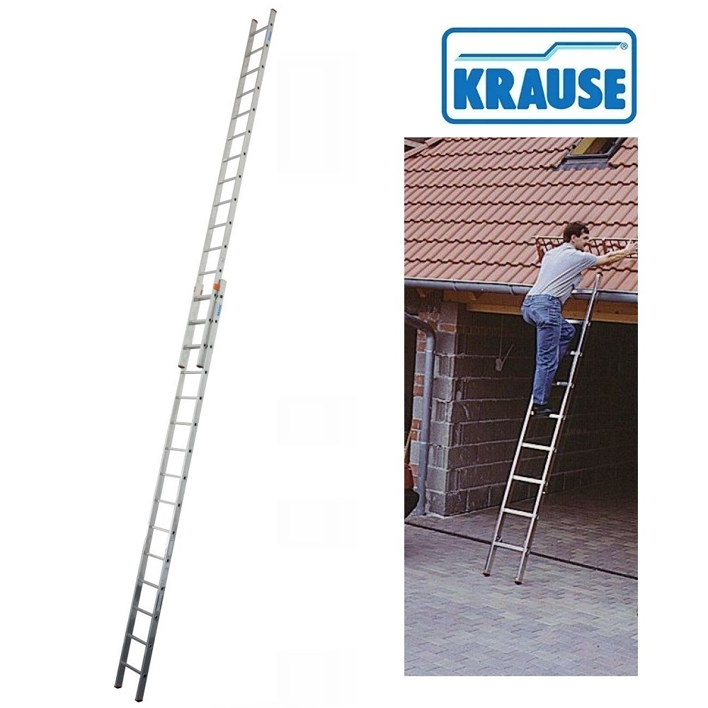 ХИТ! Двухсекционная выдвижная лестница с перекладинами KRAUSE MONTO FABILO 2 х 15 120939