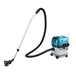 Новинка! Аккумуляторный пылесос Makita VC 004 GL Z01 XPT, AWS, с модулем, серия XGT BL 40В, 205 Вт, 230 мбар, бак 15 л, L-класс, сухая уборка, удаление пыли при пилении, фрезеровании, шлифовании и строгании дерева, сверлении в камене и бетоне WUT01 VC004GLZ01