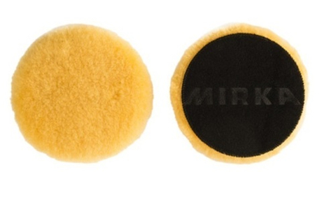 Полировальный диск Mirka Polarshine PRO из натуральной овчины 150 мм 2 шт в упаковке 7991500211