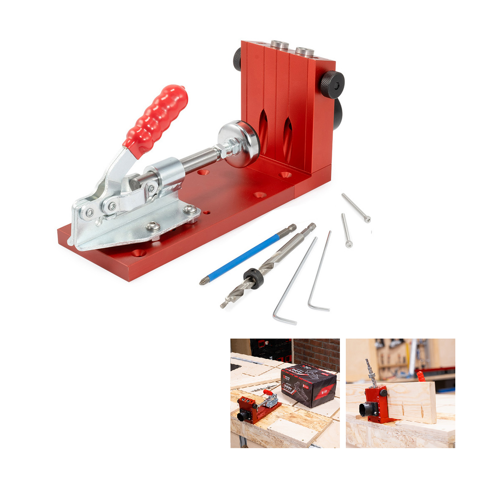 Новинка! Кондуктор для соединений под углом Woodwork Pocket-Hole настольная версия (аналог Kreg Jig) PHJ-004