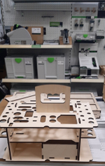 Вкладыш органайзер деревянный / подходит для систейнера Festool  SYS3 M 337 ArMa-15