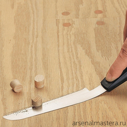 Пила Veritas Flush-Cutting Detail Saw супергибкая односторонняя для срезания пробок 05K34.10 М00006642