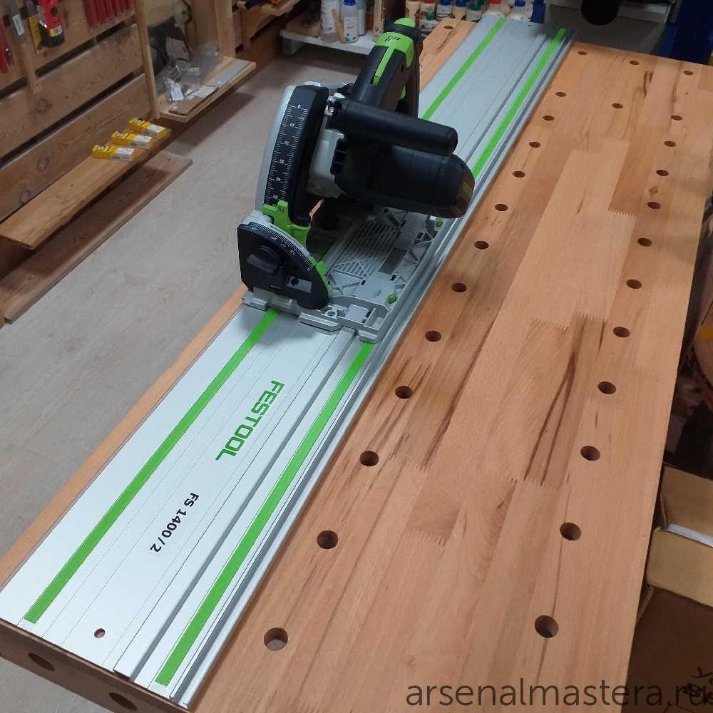 ЛЕТОМ НИЖЕ ХИТ! Шина-направляющая (линейка) Festool FS 1400/2 491498