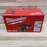 Новинка! Электрическая эксцентриковая шлифовальная машина ручная Milwaukee ROS 125 E 300 Вт эксцентриковая 125 мм 5", шлифовка дерева, металла, пластика, в сумке 4933433180