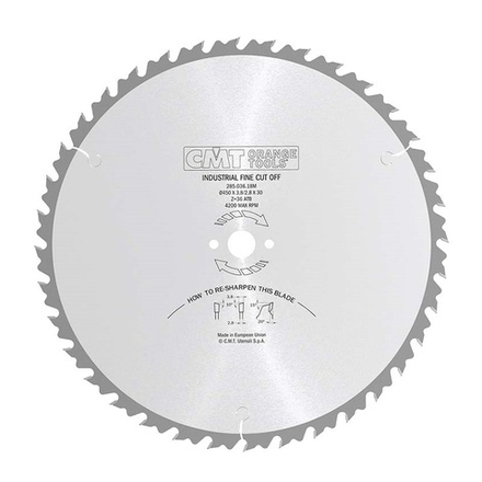 Новинка! Диск пильный продольное пиление 450 x 30 x 3,8 / 2,8  20 гр  10 гр ATB Z 36 CMT 285.036.18M