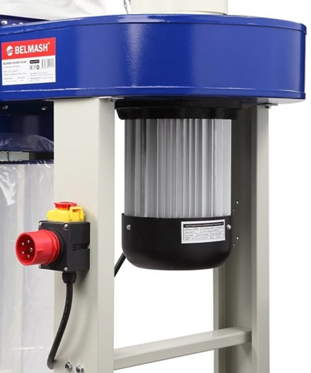 АКЦИЯ ФЕВРАЛЬ 2026! Вытяжная установка / стружкоотсос 3,8 кВт 400 В Объем стружкосборника 160 х 3 л DC4500-F3/400 BELMASH D126A