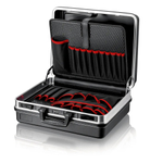 Новинка! Чемодан для инструментов Basic, материал ABS, черного цвета ПУСТОЙ KNIPEX KN-002105LE