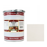 ЧЕРНАЯ ПЯТНИЦА! Декоративная ВОСКОВАЯ лазурь / Масло для фасадов Borma Holzwachs Lasur 5 л цвет 50 Белый для наружных и внутренних работ R3330-1