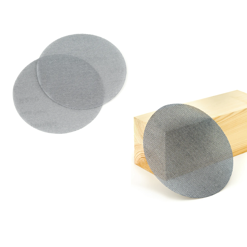 Новинка! Шлифовальные круги 50 шт Sunmight SUN NET Ceramic X713T 150 мм P220, на липучке, сетка 35111-50