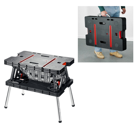 Новинка! Складной столярный верстак KRAFTOOL KETER FOLDING 850 х 550 х 755 мм 38730