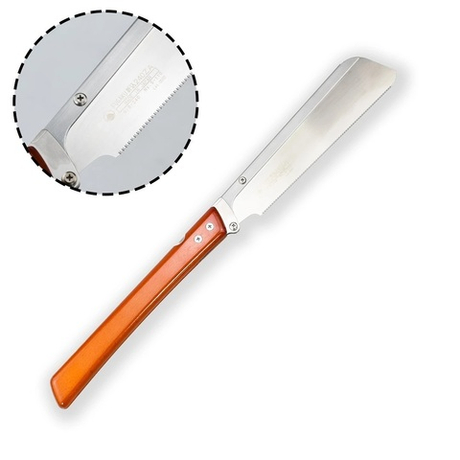 Пила японская обушковая складная поперечное пиление Gyokucho Fugaku Dozuki SuperHard 240 мм шаг 1.5 мм деревянная рукоять М00021128